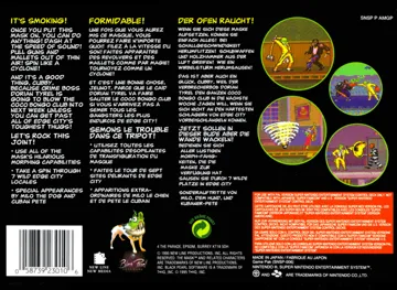 Mask, The (Europe) box cover back